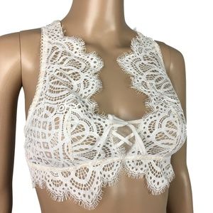 Victoria's Secret Bralette White Dream Angels S